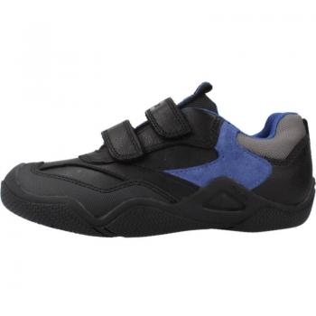 Sneakers Geox JR Wader in Pelle Nera