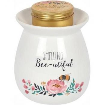Mélange Flore & Miel – Ensemble Bougies Cire d’Abeille et Parfum