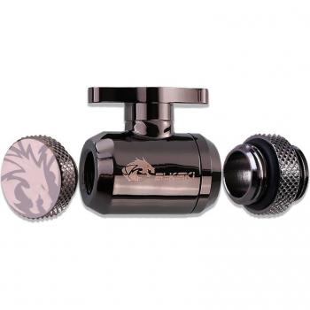 CoolLink Bykski PC – Raccord eau 2 en 1 avec valve et bouchon combiné