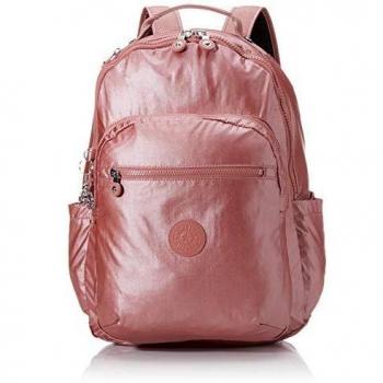 Kipling SEOUL Sac à Dos Loisir Rouge Métallique 44 cm 27 Litres