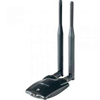 WLAN‑Adapter CE USB 2.0 – 300 Mbit/s mit zwei austauschbaren Antennen