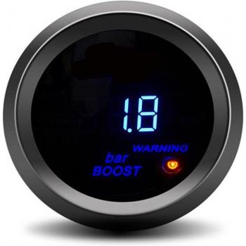 2 52MM Black Digital Multi-Function Gauge