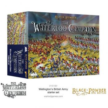 Warlord Games Waterloo: Britisches Starterpaket für Epische Schlachten