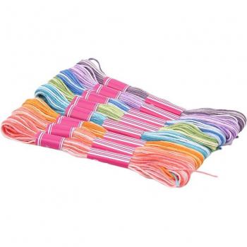 Fil à coudre artisanat coloré