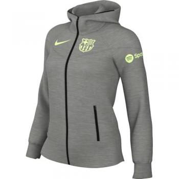 Nike Herren Outdoorjacke Felpa con Cerniera Tech Fleece Grau L