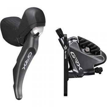 Shimano ST‑RX810 con calcolatore flat mount BR‑RX810, cassa frontale destra GRX STI