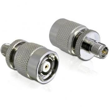 Cavo Antenna RP‑SMA to RP‑TNC Delock 88411 Argento