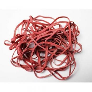 Alco Gummiband Naturkautschuk 4x130mm rot 1000g