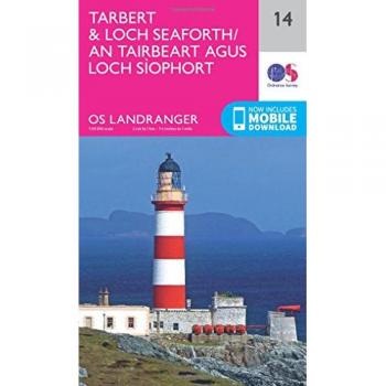 Ordnance Survey Landranger Map 14: Tarbert & Loch Seaforth (Paper)