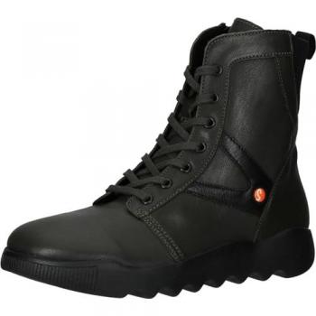 Softinos Flache Stiefelette für Damen in Khaki
