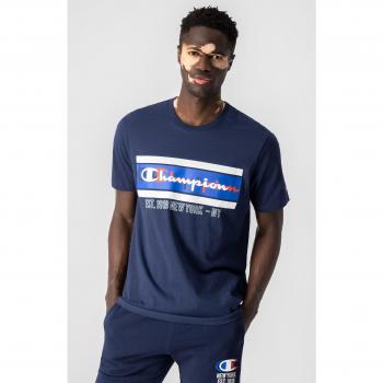 T-shirt Uomo Champion Marino 2XL con Logo