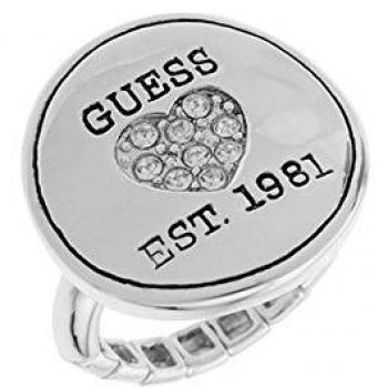 Guess Metallring für Damen mit Zirkonia