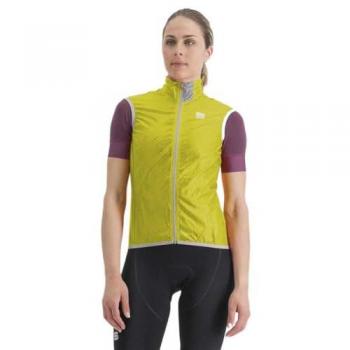 Chaleco Cortavientos Sportful Hot Pack Easylight Verde Mujer
