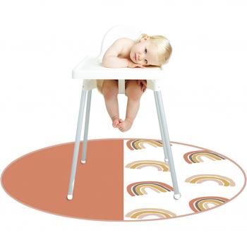 Tapete antideslizante de silicona para bebés y niños