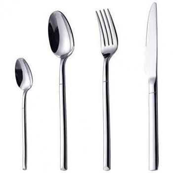 LuxuryEdge 20‑Piece Silver Set