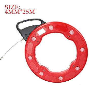 Outil de pêche en fibre de verre rouge 15-30M 4mm