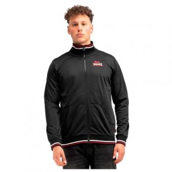 Felpa Lonsdale London Irthing nera per uomo S-3XL