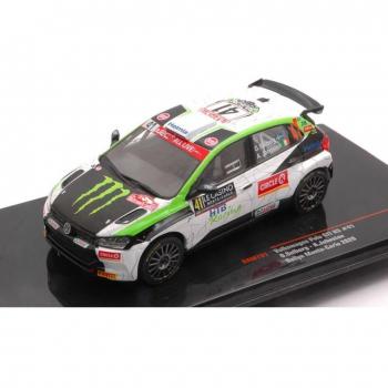 Rally Monte Carlo 2020 VW Polo GTI R5 Ixo 1:43 N.41 Solberg-Johnston