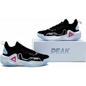Peak Sonic Boom 1 Hallenschuhe für Herren, Schwarz (Größe 43)