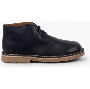 Botas de piel Pisacacas con cordones y forro tipo borrego (Marca: Pisamonas)