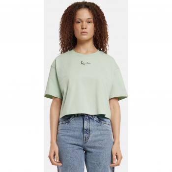 Blue Karl Kani Light Mint Crop T-Shirt – Size M (Female)