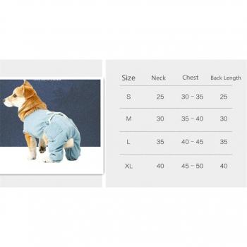 Traje elegante para cachorros