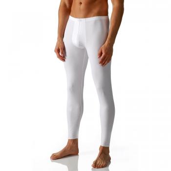 Mey Basics Herren Long-Pants Dry Cotton Weiß L