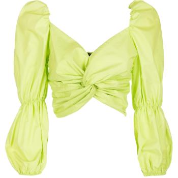 Camiseta Cropped Popeline