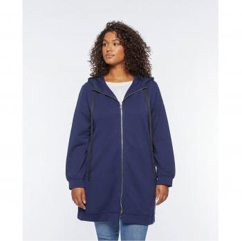 Sudadera larga con capucha de Fiorella Rubino