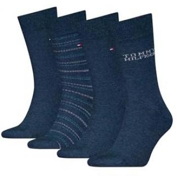 Tommy Hilfiger Calzini Blu 4 Paia EU 39-42