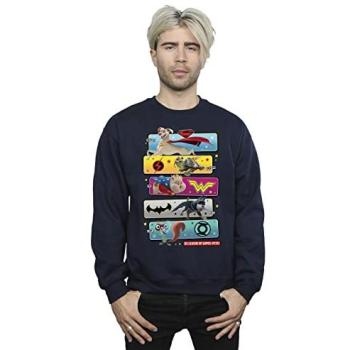 Men’s Navy 4XL DC Super-Pet Pose Shirt
