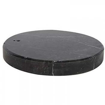 XXL Black Marble Base Arc Lamp