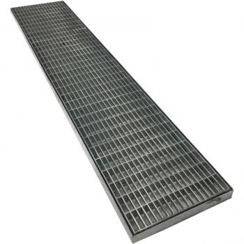 Grille Einside en Acier Galvanisé avec Cadre – 1000 x 500 mm