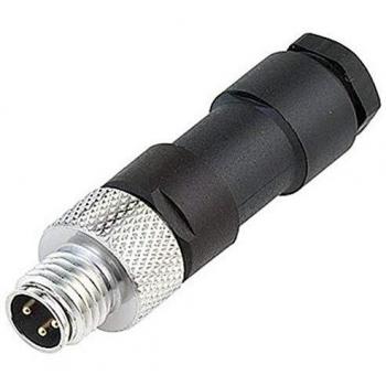 Binder 99-3379-00-03 M8 3-Pole Sensor/Actuator Plug Connector