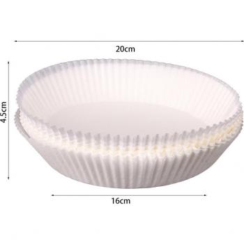100Pcs Wegwerp Bakmatten voor Airfryer