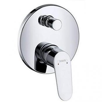 Hansgrohe Focus Bath and Shower Mixer for 2 Outlets, Chrome 31945000
