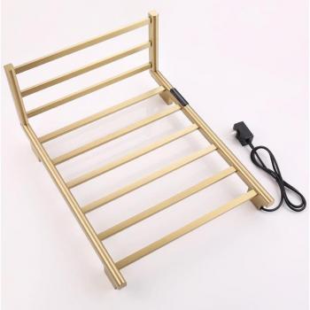 Elektrischer Handtuchtrockner SNQ 76 W – Faltbarer Handtuchhalter 62 × 50 cm