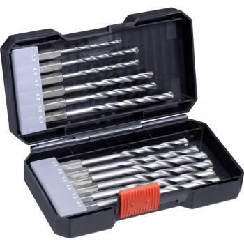 KWB Tool Steel Masonry Drill Bits 12-Piece Set