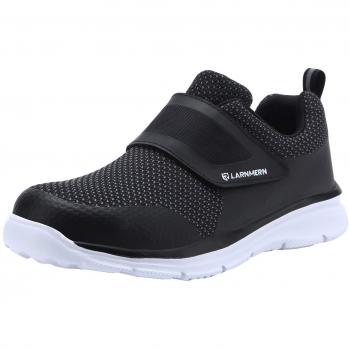 LARNMERN LM-30 Scarpe da Lavoro Nero/Bianco