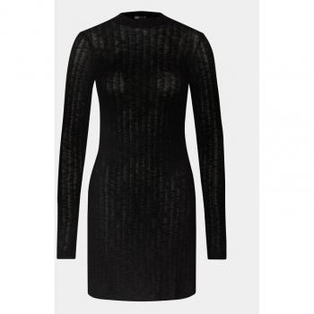 Schwarzes Everleigh Mock Kleid – Billabong Slim Fit für den Alltag