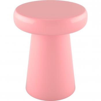 Mesa Auxiliar Estilo Anouk en Metal Rosa