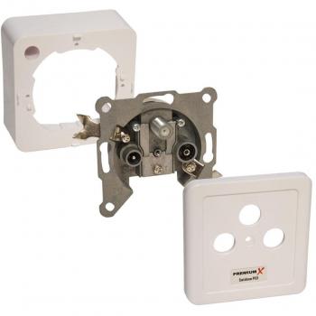 Presa derivazione antenna multifunzione con cavo coassiale