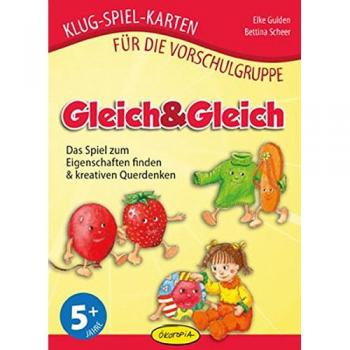 Gleich&Gleich: Das Spiel zum Eigenschaften finden & kreativen Querdenken (Klug-Spiel-Karten für die Vorschulgruppe)
