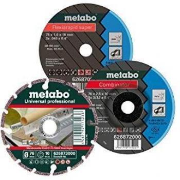 Kit de Discos de Corte Metabo 76 mm