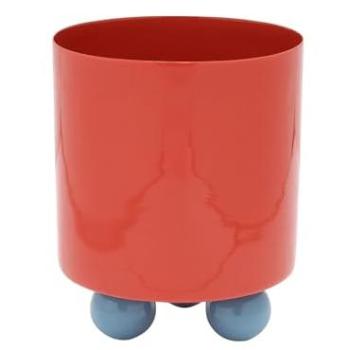 Mini Cache‑pot Double Funky Bleu-Rouge