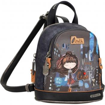 Mochila Anekke Contemporary con bolsillo exterior y dos compartimentos