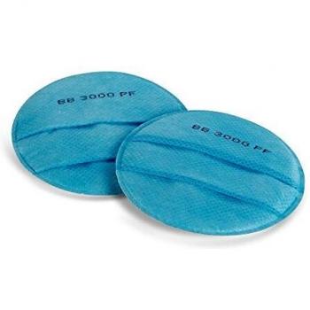Beeswift Pre Filter For BB3000 Respirator Range Pair Blue Pack of 5