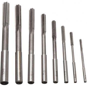 HSS H7 gerade Schaft Reibahlen Set, 8 Teile, 3-10mm
