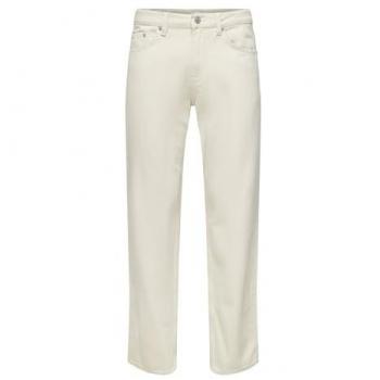 Jeans ONLY & SONS Edge Color Bianco