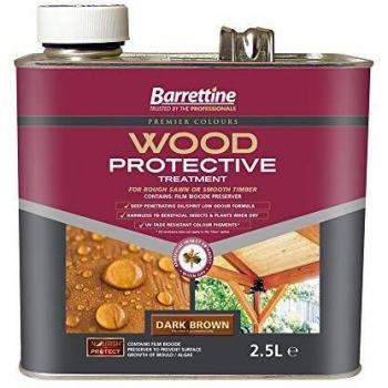 Barrattine Wood Protect Dark Brown 2.5L